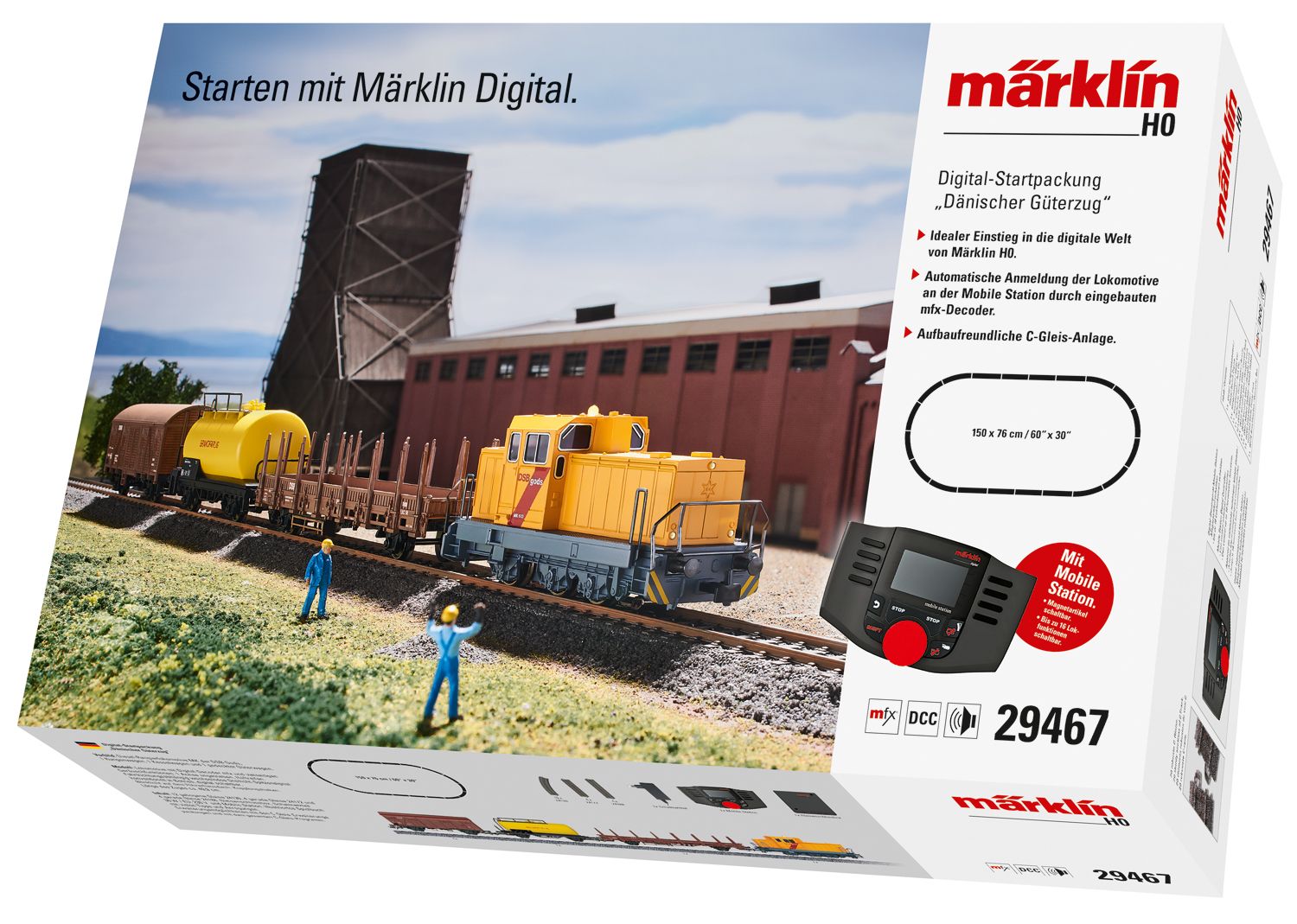 Modeltreinwinkel met passie modelspoor en grote voorraad - Marklin "Deense goederentrein".